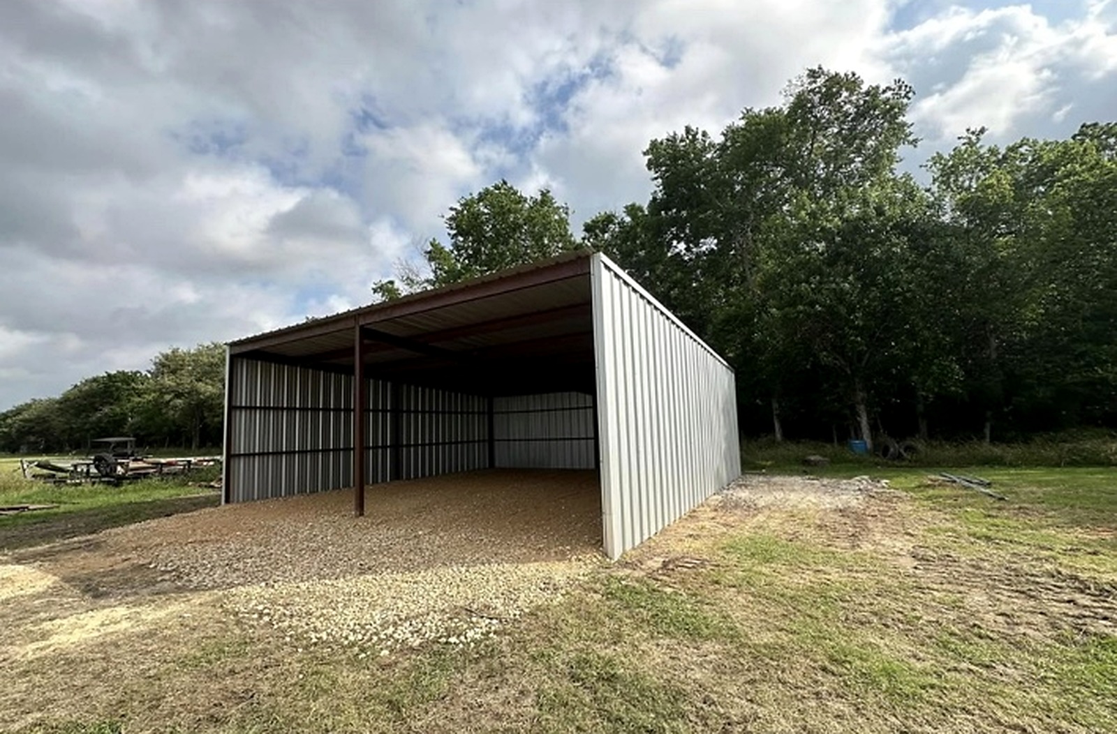 Open-Sided Equipment Shelter